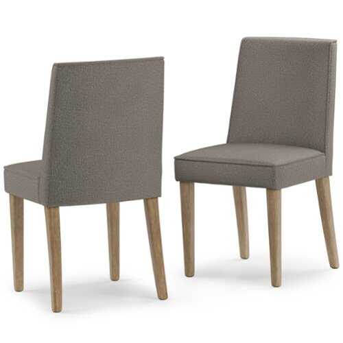 Rent to own Simpli Home - Bartow Dining Chair ( Set of 2 ) - Taupe