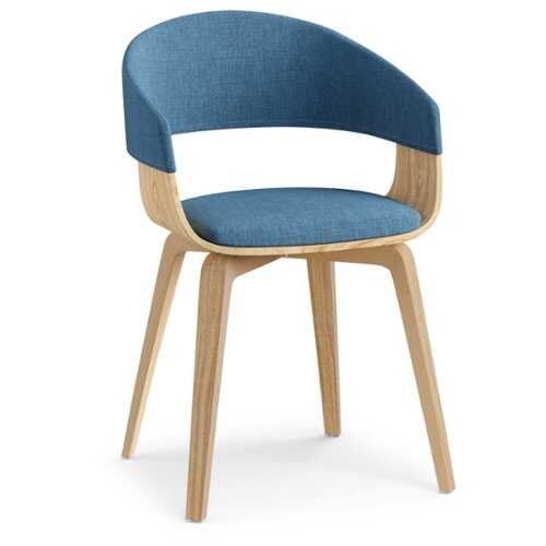 Rent to own Simpli Home - Lowell Bentwood Dining Chair - Blue