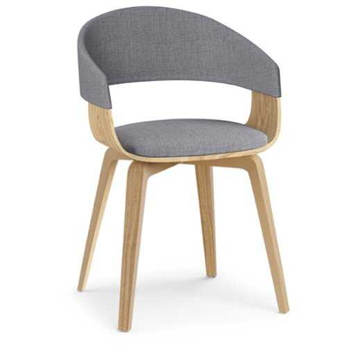 Rent to own Simpli Home - Lowell Bentwood Dining Chair - Light Gray