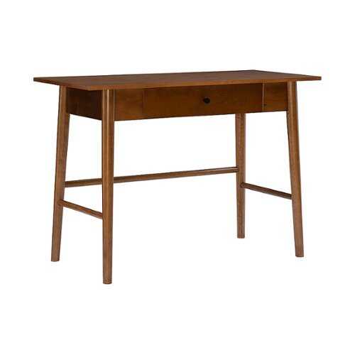 Rent to own Linon Home Décor - Clayborn Desk With Drawer - Walnut