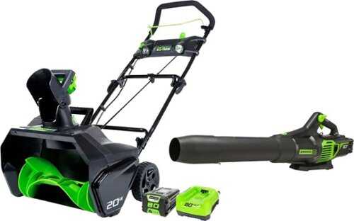 Rent to own Greenworks - Winter Combo Kit - Green