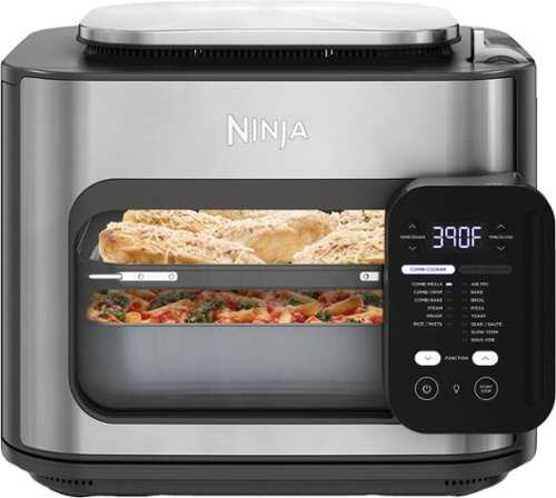 Rent To Own - Ninja - Combi All-in-One Multicooker, Oven, & Air Fryer, Complete Meals in 15 Mins, 14-in-1, Combi Cooker + Air Fry - Stainless Steel