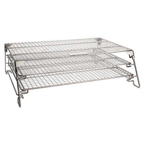 Rent to own Cuisinart 3-Tier Pellet Grill Rack System - Silver