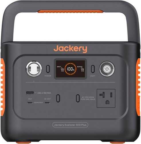 Rent to own Jackery - Explorer 300 Plus Portable Power Solar Generator - Black