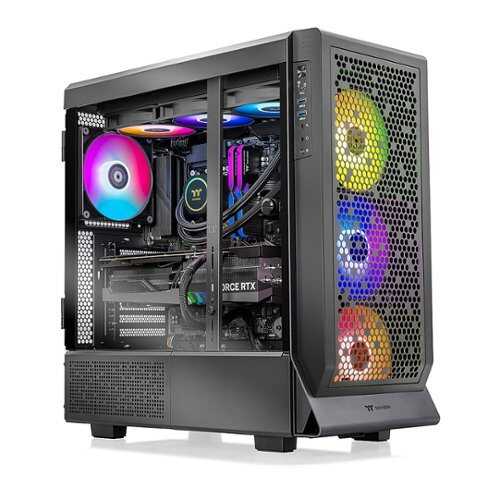 Monthly Payment Plans For Thermaltake - Apollo 490 AIO Liquid Cooled Gaming PC-AMD Ryzen 7 7800X3D-32GB DDR5 Memory-NVIDIA GeForce RTX 4090-1TB M.2 NVMe