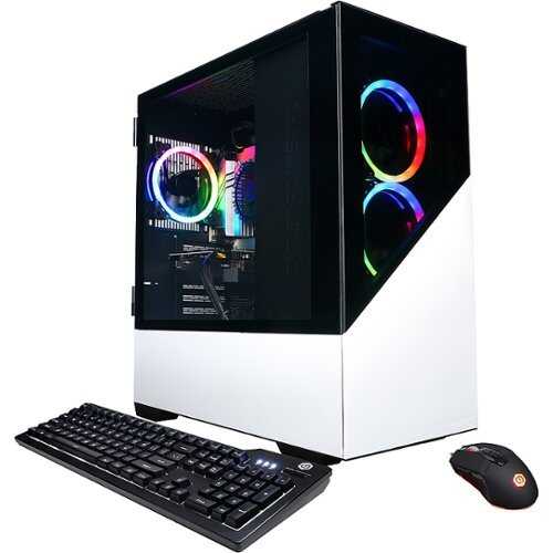 Rent To Own - CyberPowerPC - Gamer Master Gaming Desktop - AMD Ryzen 7 7700 - 16GB Memory - NVIDIA GeForce RTX 4060 - 2TB SSD - White