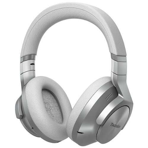 Rent to own Panasonic - Technics Wireless Noise Cancelling Over-Ear Headphones, High-Fidelity Bluetooth Headphones with Multi-Point Connectivity - Silver