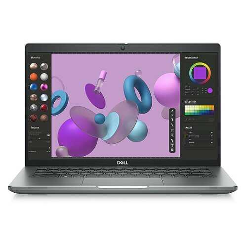 Rent To Own - Dell - Mobile Precision 3480 14" Laptop - Intel Core i7-1360P with 16GB Memory - 512GB SSD - Titan Gray