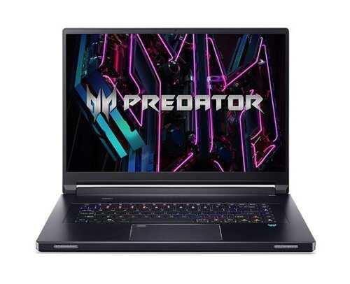 Rent To Own - Acer - Predator Triton 17" 250Hz Gaming Laptop Mini-LED – Intel i9-13900HX with 16GB LPDDR5– GeForce RTX 4090 - 2TB SSD - Abyssal Black