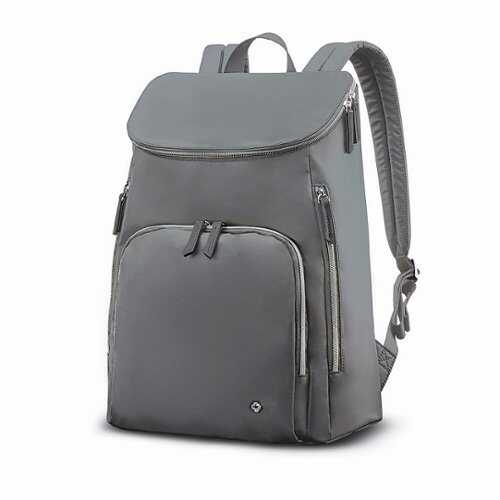 Samsonite - Mobile Solution Deluxe Backpack - Silver Shadow | RTBShopper