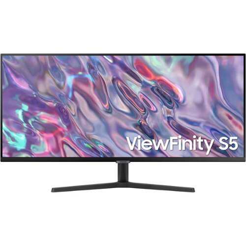 Rent to own Samsung ViewFinity 34" S5 (S50GC) UWQHD 100Hz AMD FreeSync HDR10 Monitor (HDMI, DisplayPort) - Black