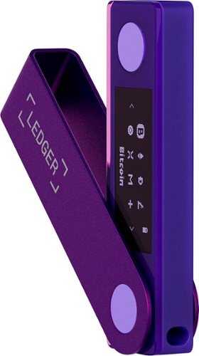 Rent to own Ledger - Nano X Crypto Hardware Wallet - Bluetooth - Amethyst Purple