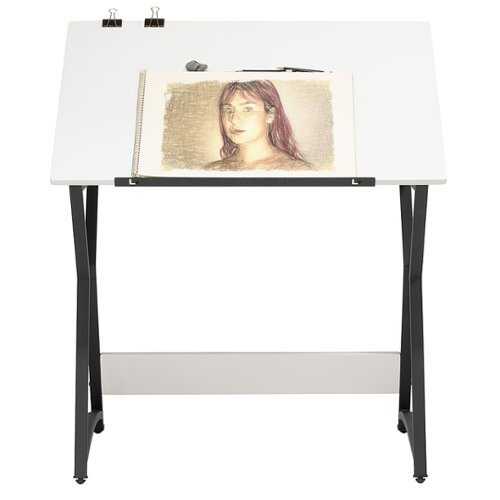 Rent to own Studio Designs Hourglass Craft Table Black / White Black