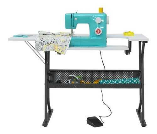 Rent to own Studio Designs - Sew Ready Eclipse Sewing Machine Table - Black / White