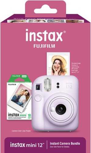 Rent to own Fujifilm - INSTAX MINI 12 Lilac Purple Holiday Bundle