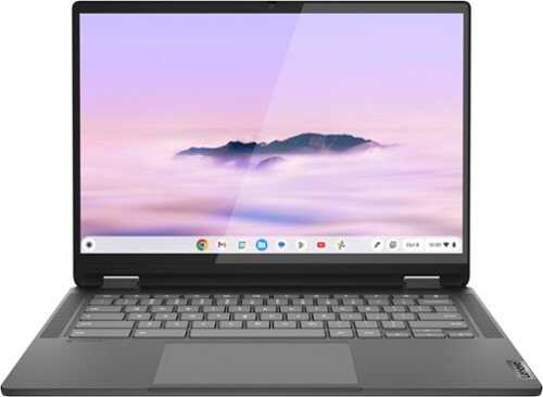 Rent To Own - Lenovo - IdeaPad Flex 5i Chromebook Plus Laptop 14" - 2K Touch - Intel i3-1315U with 8GB Memory - Intel UHD Graphics - 128GB SSD - Storm Grey