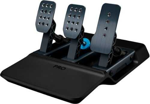 Rent to own Logitech - PRO Racing Simulator Pedals with 100kg Load Cell Brake - Black