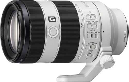 Sony - SEL70200G2 FE-200mm F4 Macro G OSS II Lens - Grey