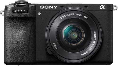 Sony - Alpha 6700 - APS-C Mirrorless Camera with PZ 16-50 mm Lens - Black