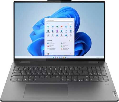 Rent To Own - Lenovo - Yoga 7i 16" WUXGA 2 in 1 Touch-Screen Laptop - Intel Core i5-1335U - 16GB Memory - 512GB SSD - Storm Grey