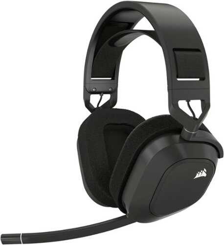Rent to own CORSAIR - HS80 MAX Wireless Bluetooth Gaming Headset - Steel Gray