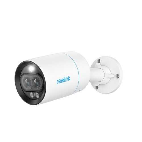 Rent to own Reolink - Dual-Lens Outdoor PoE Wired 4K Security Camera with 18m Network Cable - White