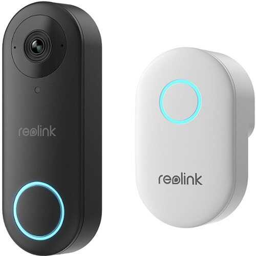 Rent to own Reolink - 5MP WiFi Video Doorbell Cam plus Chime - White/Black