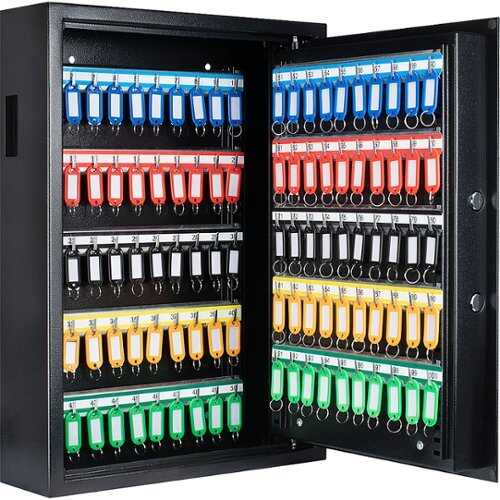 Rent to own Barska - 100 Key Cabinet Digital Wall Safe - Black