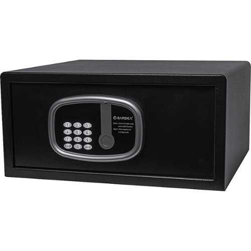 Rent to own Barska - 0.84 Cu. Ft. 15” Laptop Hotel Safe - Black