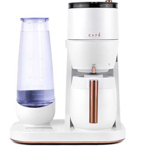 Rent To Own - Café - Grind & Brew Smart Coffee Maker with Gold Cup Standard - Matte White