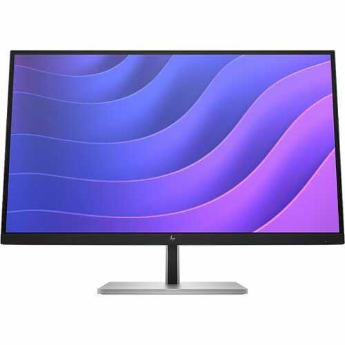 Rent to own HP - 27" IPS LCD 75Hz Monitor (USB, HDMI) - Black, Silver