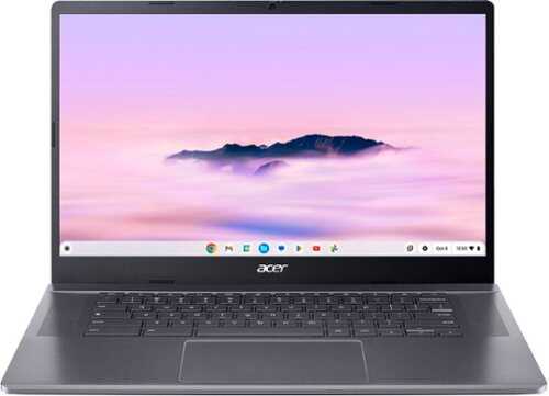 Rent To Own - Acer - Chromebook Plus 515 Laptop – 15.6" Full HD - Intel i3-1215U – 8GB LPDDR5X – 128GB UFS – WiFi 6E – Chrome OS - Steel Gray