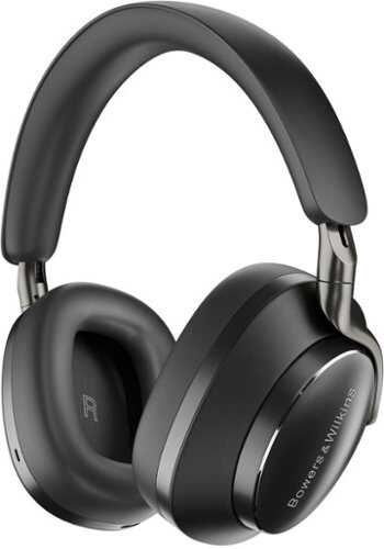 Rent to own Bowers & Wilkins - Px8 Over-Ear Wireless Headphones – Active Noise Cancellation, 7-Hour Playback on 15-Min Quick Charge, Premium Design - Black