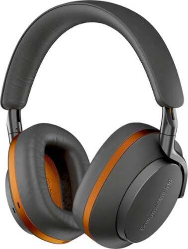 Rent to own Bowers & Wilkins - Px8 Over-Ear Wireless Headphones – Active Noise Cancellation, 7-Hour Playback on 15-Min Quick Charge, Premium Design - Gray