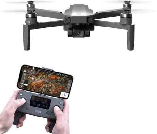 Rent To Own - EXO Drones - Cinemaster 2 Drone and Remote Control (Android and iOS compatible) - Gray