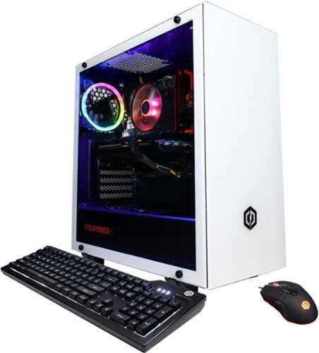 Rent To Own - CyberPowerPC - Gamer Xtreme Gaming Desktop - Intel Core i5-12400F - 16GB Memory - NVIDIA GeForce RTX 3050 - 1TB SSD - White