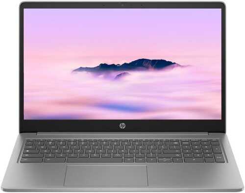 Rent To Own - HP - 15.6" Full HD Chromebook Plus Laptop - Intel Core i3 - 8GB Memory - 128GB UFS - Mineral Silver