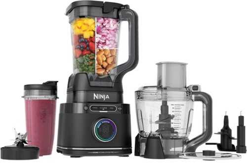 Rent To Own - Ninja - Detect Kitchen System Power Blender + Processor Pro with BlendSense Technology - Black