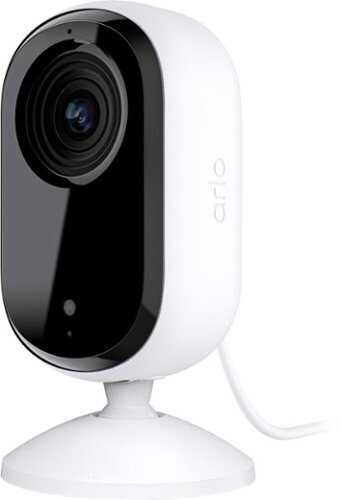 Rent to own Arlo - Essential Indoor Camera 2K (2nd Generation) - Wired Security Camera - 1-Cam - White