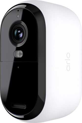 Rent to own Arlo - Essential Outdoor Camera 2K (2nd Generation) - Wire-Free Surveillance System - 4-Cam - White