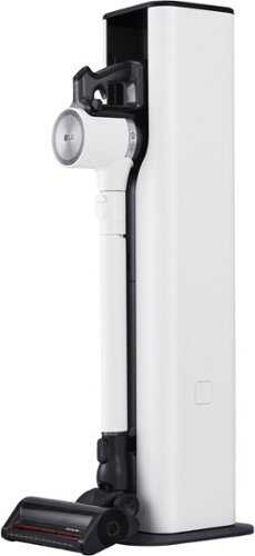 Rent to own LG - CordZero Cordless Stick Vacuum with All-in-One Tower - Essence White