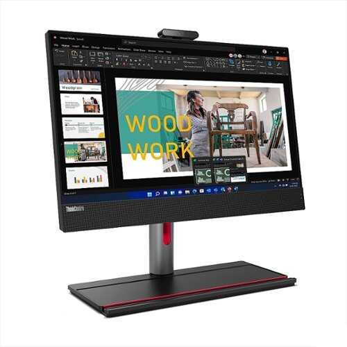 Rent to own Lenovo - ThinkCentre M90a Gen 3 Desktop 23.8" All-In-One - Intel Core i5-12500 - 8GB Memory - 256GB SSD