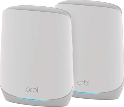 Rent to own NETGEAR - Orbi 750 Series AX5200 Tri-Band Mesh Wi-Fi 6 System (2-pack) - White