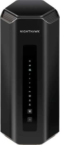 Rent to own NETGEAR - Nighthawk BE19000 Tri-Band Wi-Fi Router - Black