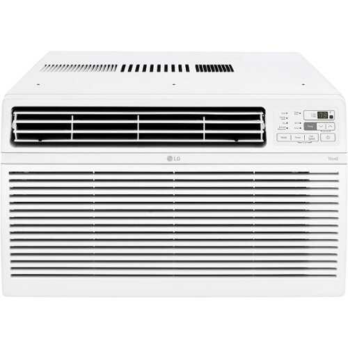 Rent To Own - LG - 550 Sq. Ft. 12,000 BTU Smart Window Air Conditioner - White