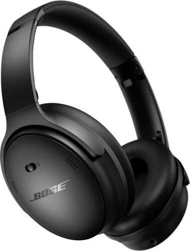 Rent to own Bose - QuietComfort Wireless Noise Cancelling Over-the-Ear Headphones - Black