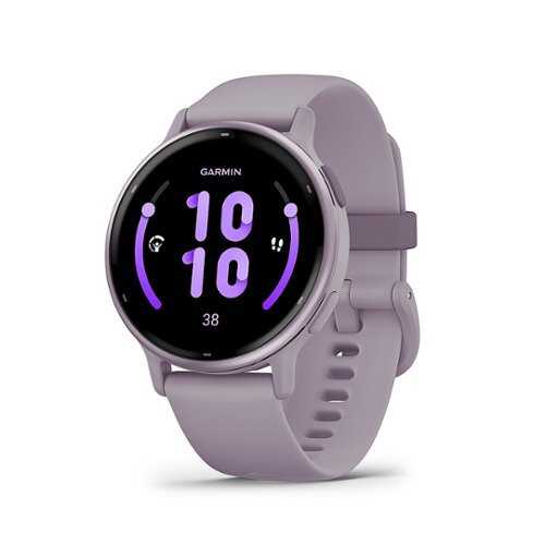 Rent to own Garmin - vívoactive 5 GPS Smartwatch 42 mm Fiber-reinforced polymer - Metallic Orchid Aluminum and Orchid