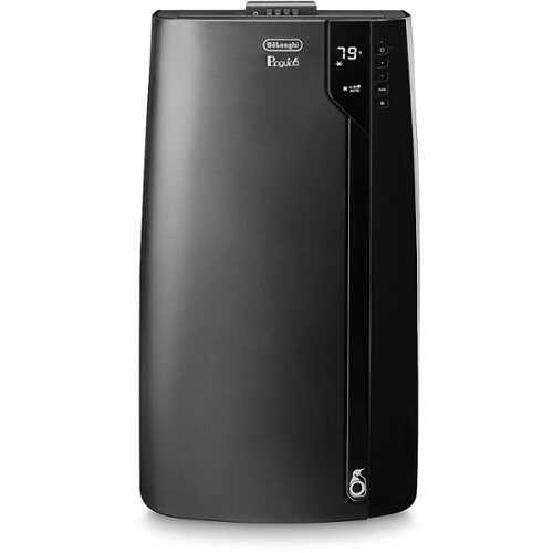 Rent to own De'Longhi - 700 Sq. Ft 14,000 BTU Portable Air Conditioner - Black
