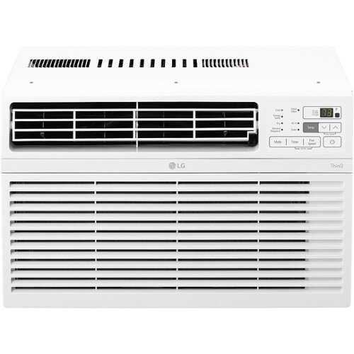 Rent to own LG - 350 Sq. Ft 8,000 BTU Window Mounted Air Conditioner - White