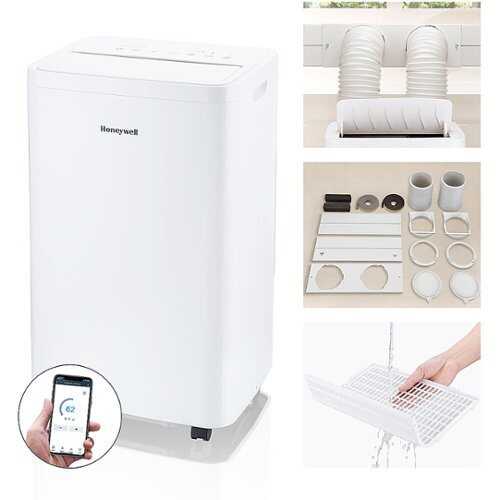 Rent to own Honeywell - 700 Sq. Ft 14,500 BTU Portable Air Conditioner - White